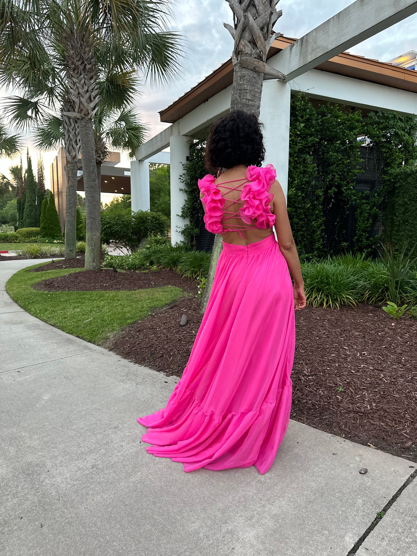 Pretty and pink dress