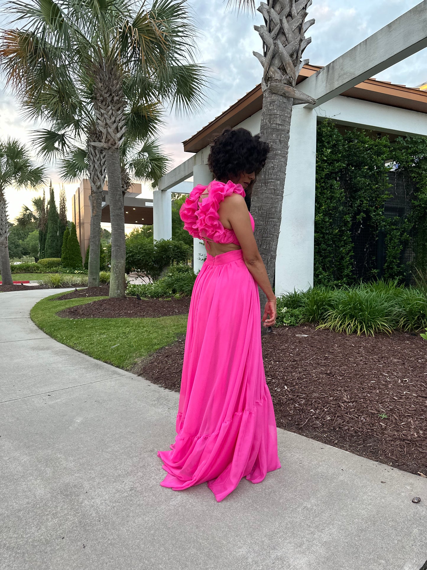 Pretty and pink dress