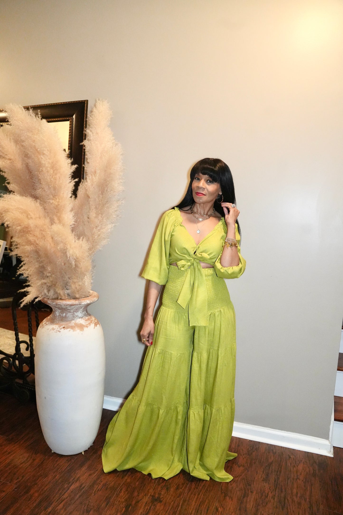 LIME LUXE TWO PIECE SET