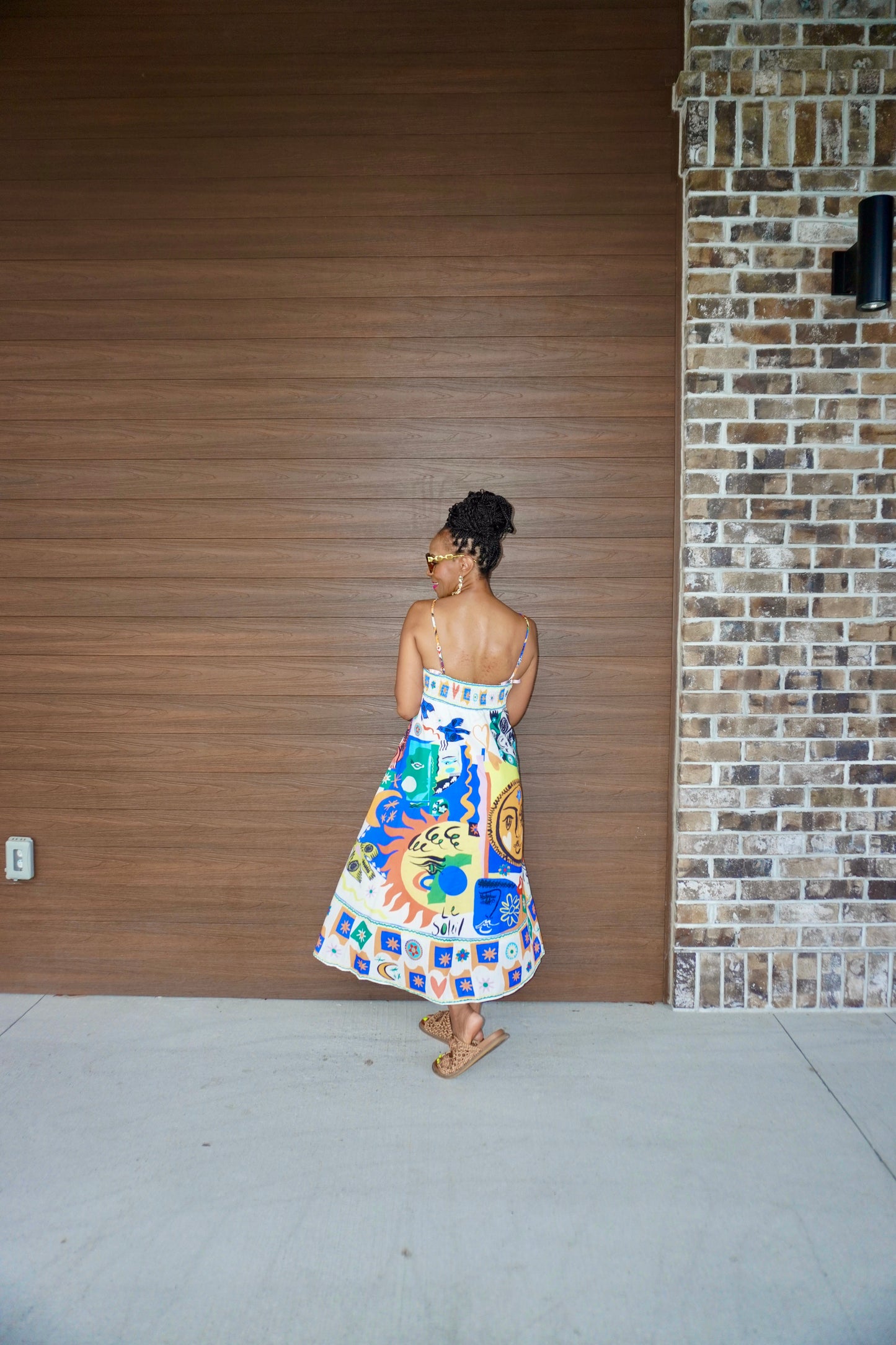 SUN KISSED MOSAIC DRESS