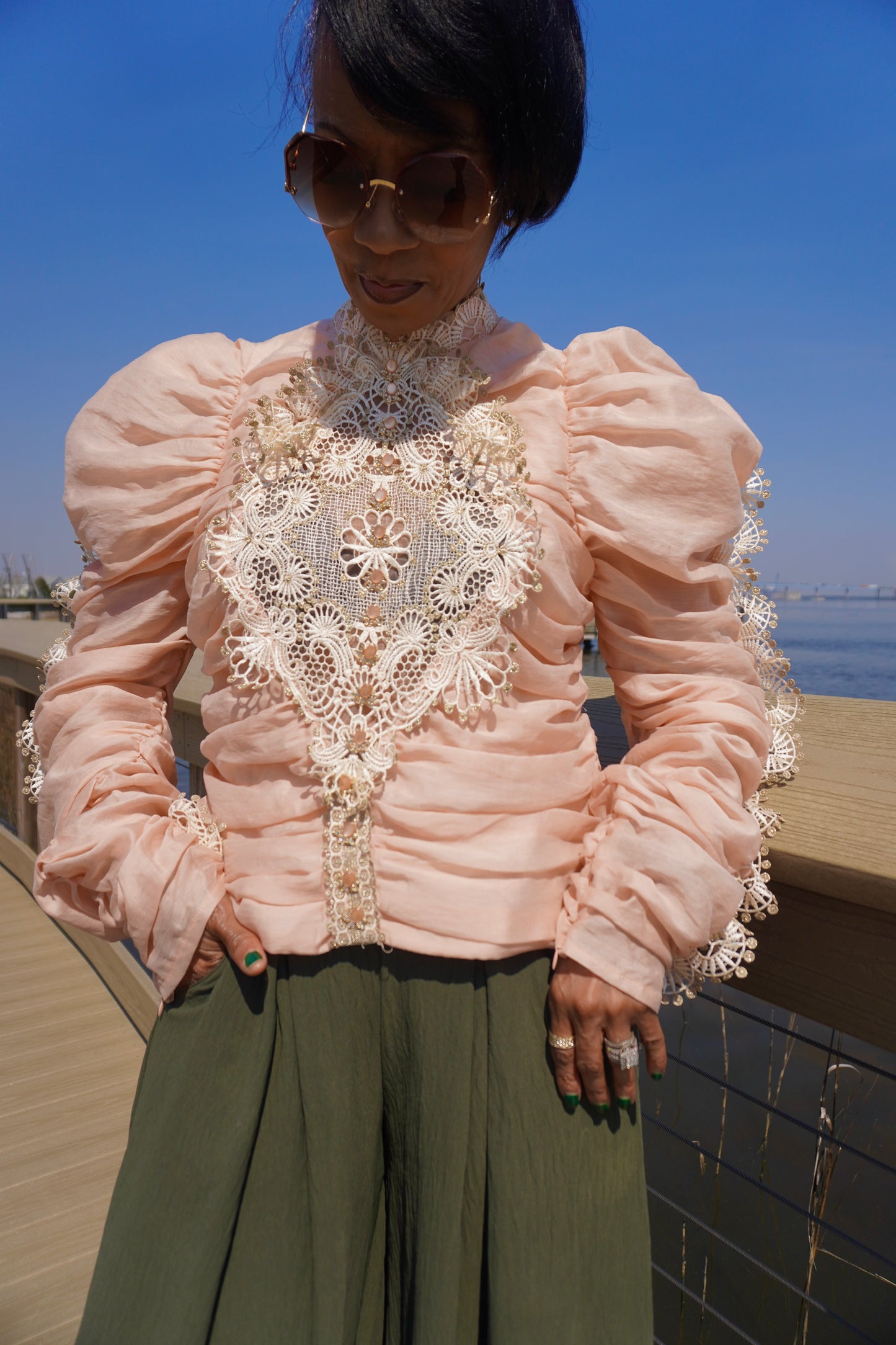 Queen ANN LACE BLOUSE