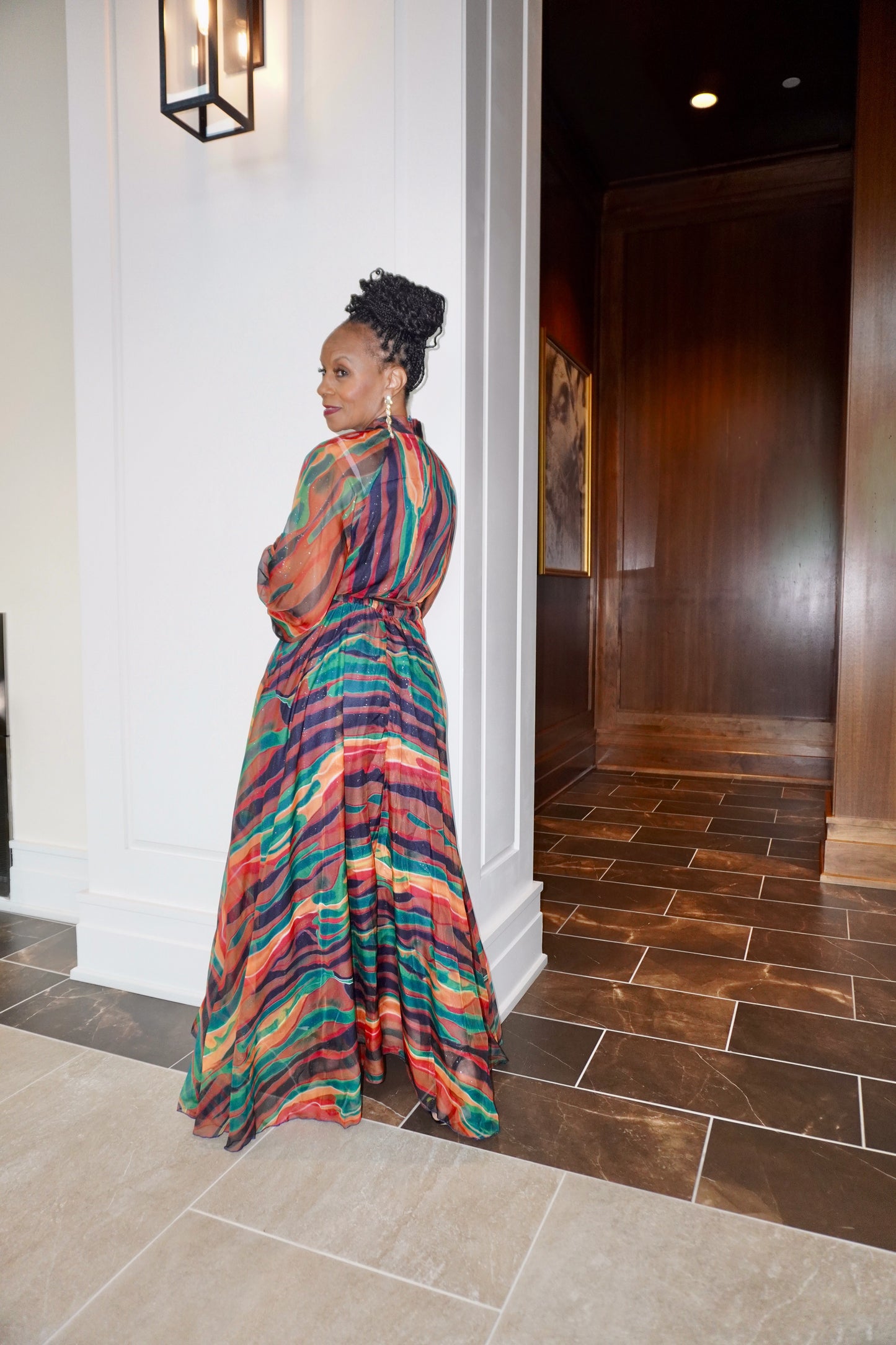SUNSET MAXI DRESS