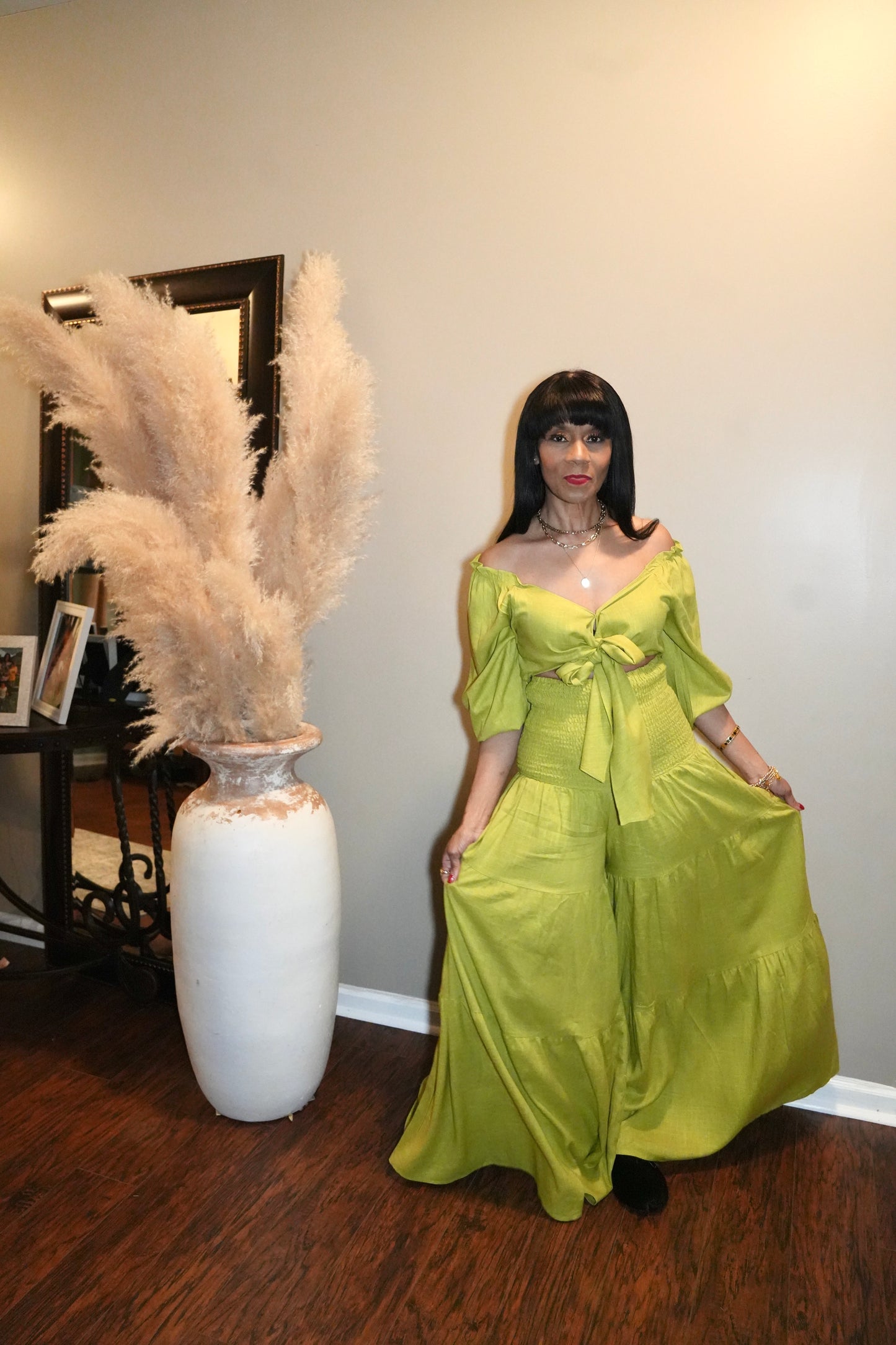 LIME LUXE TWO PIECE SET