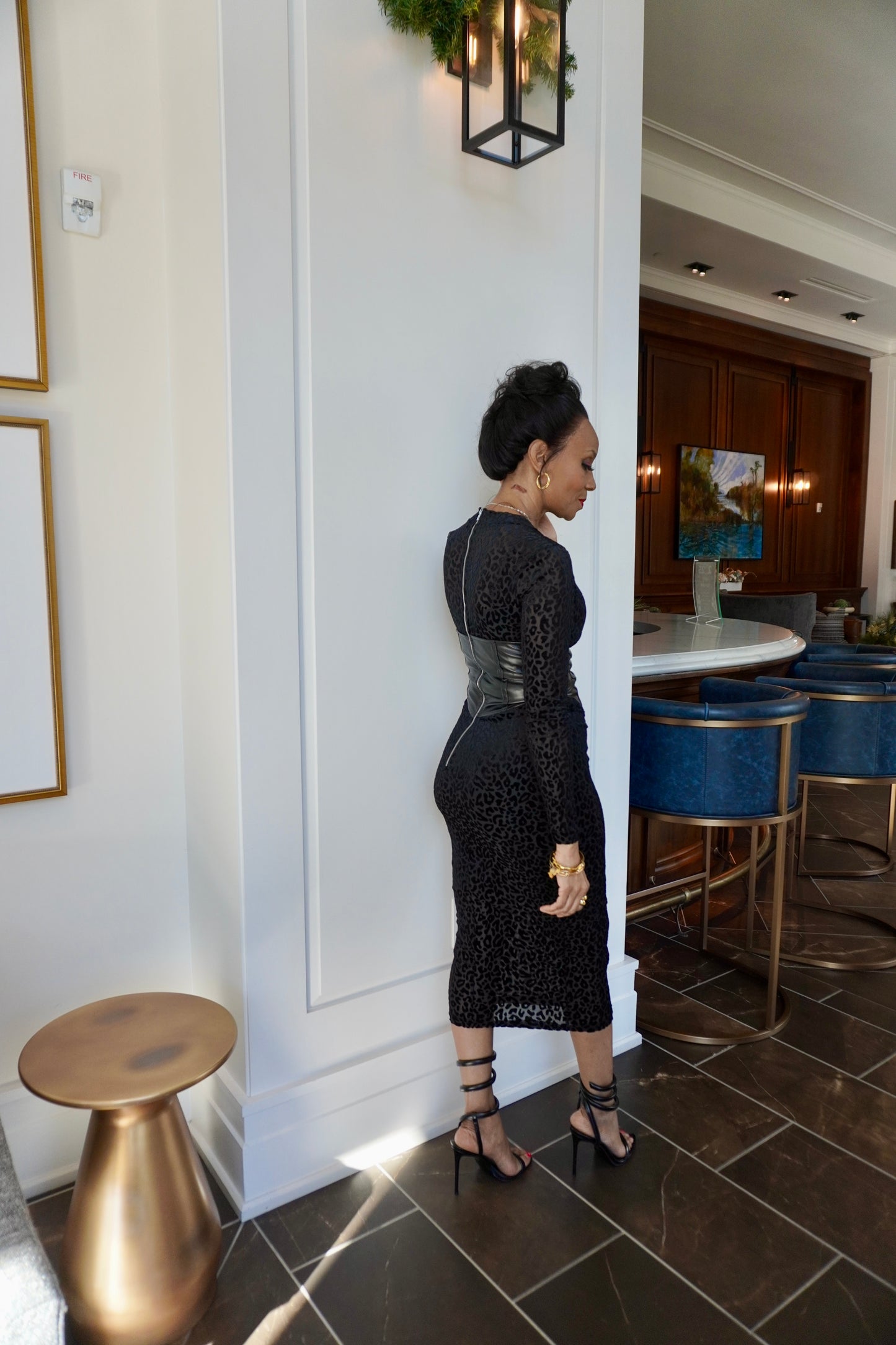 MIDNIGHT SEDUCTION DRESS