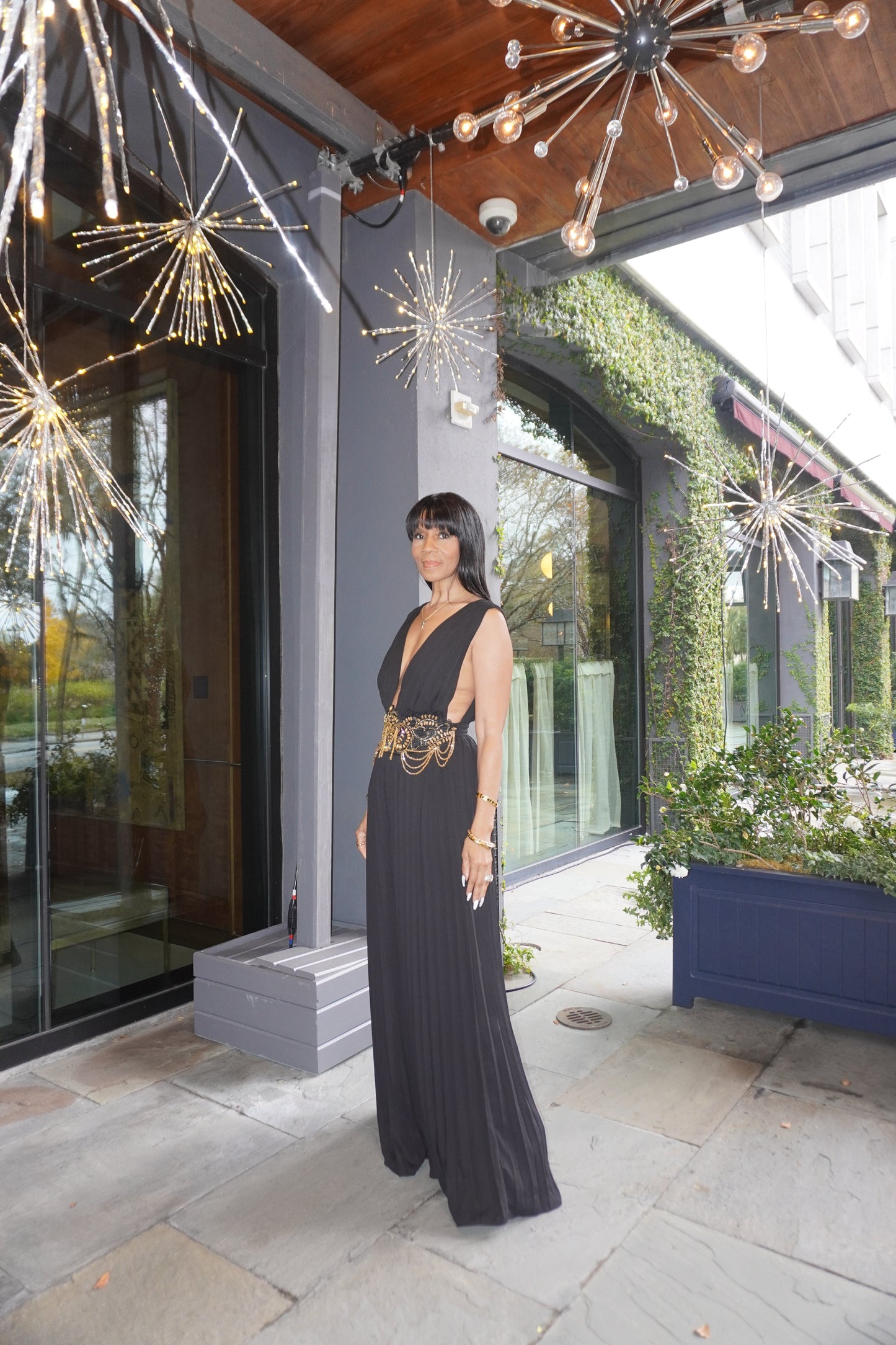 Black halo jumpsuit