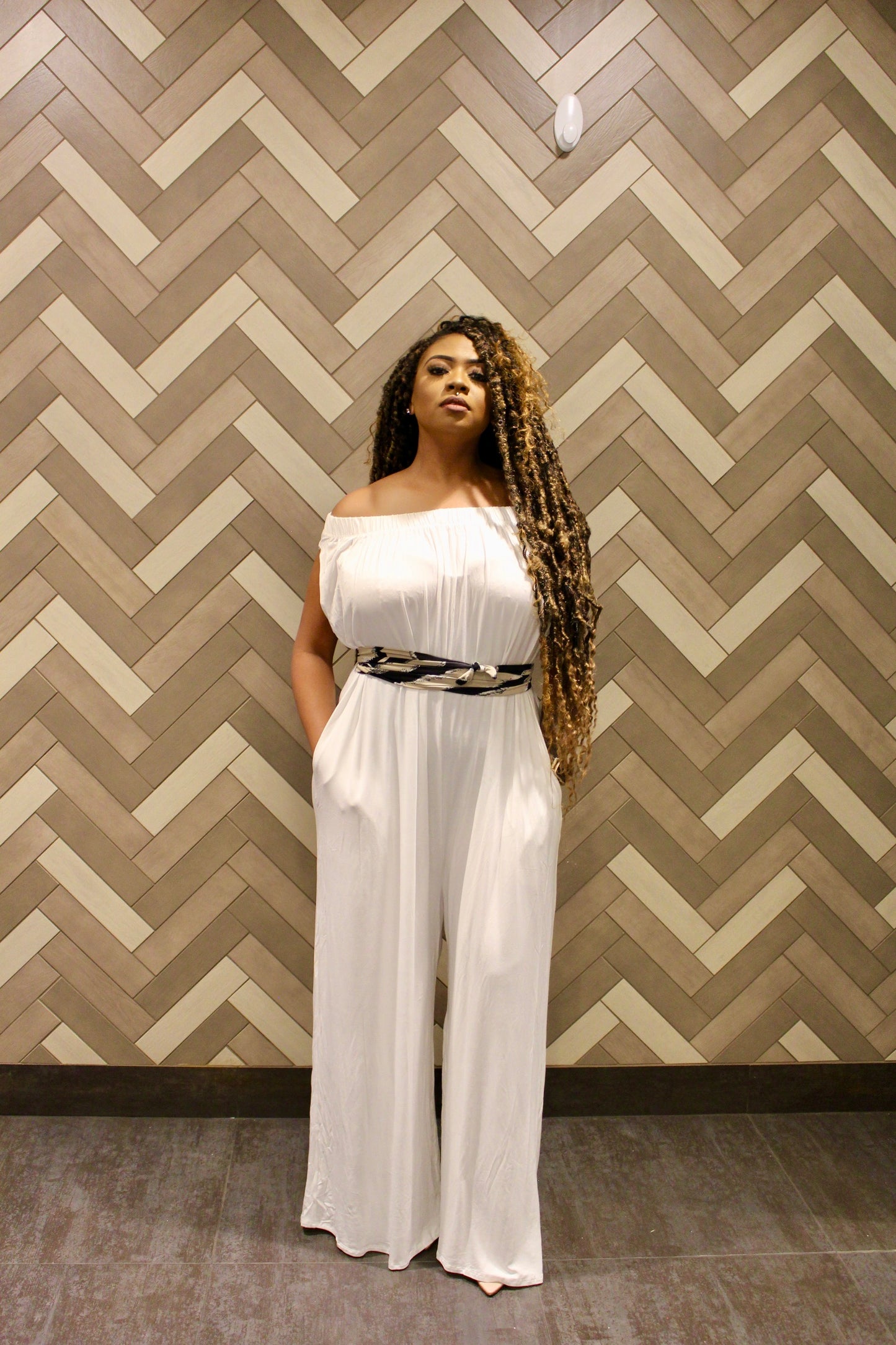Snow bunny jumpsuit