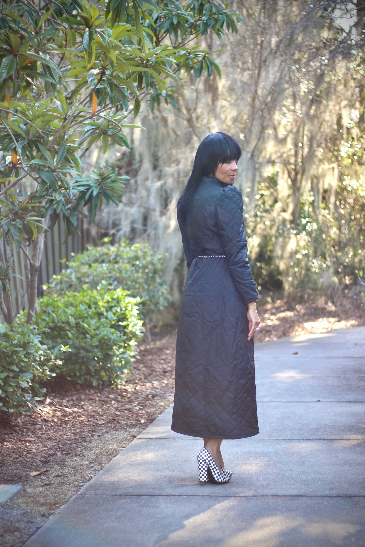 Mutton Sleeve Dress