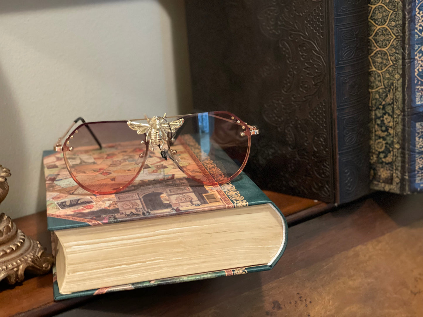 golden bee iconic sunglasses