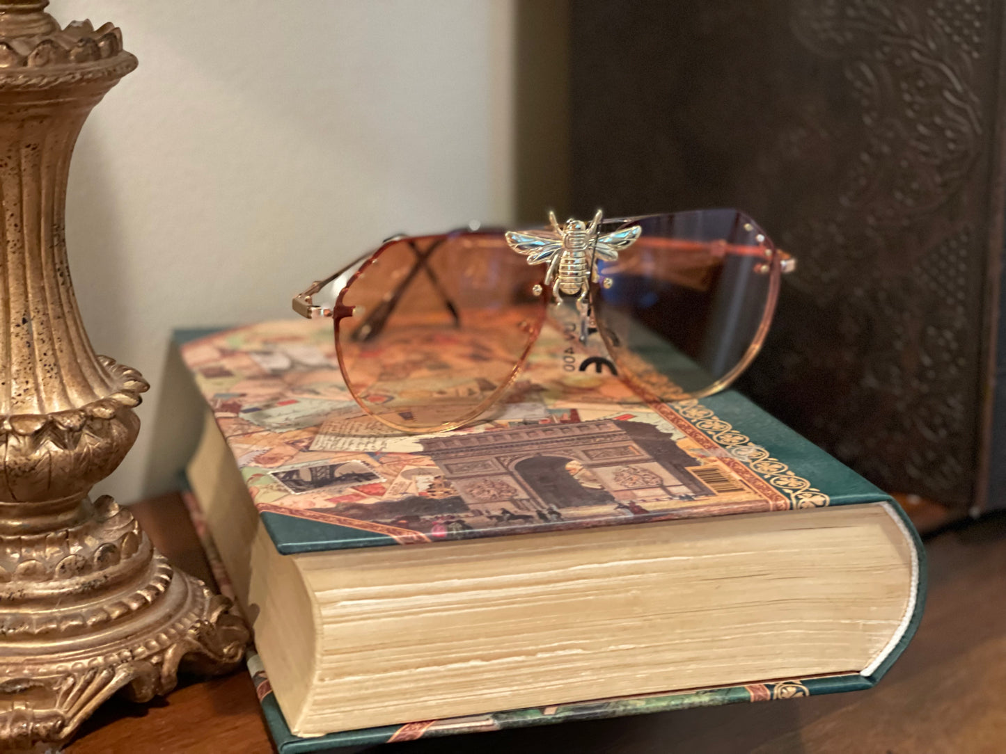golden bee iconic sunglasses