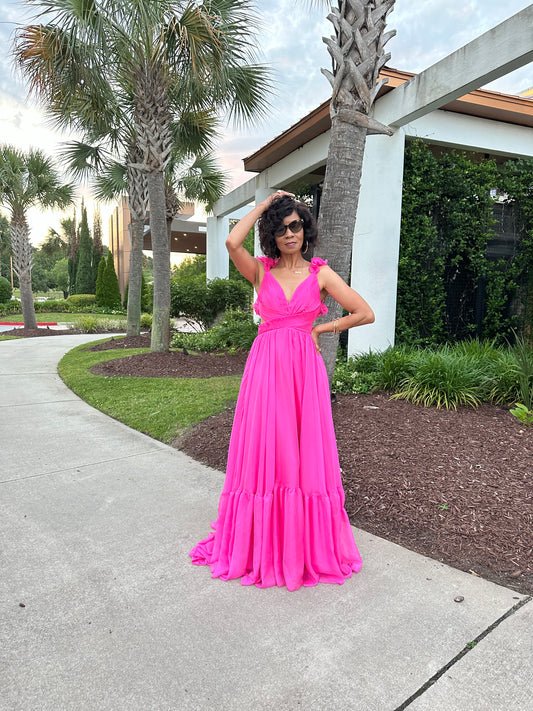 Pretty and pink dress