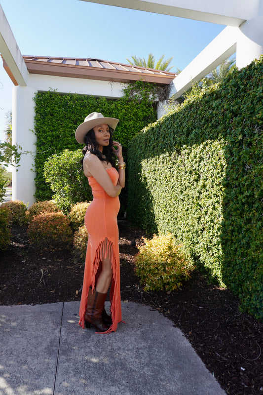 FRINGE AFFAIR DRESS
