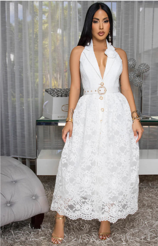 LACE ME UP DRESS