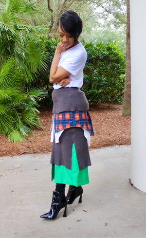 Multi layered skirt